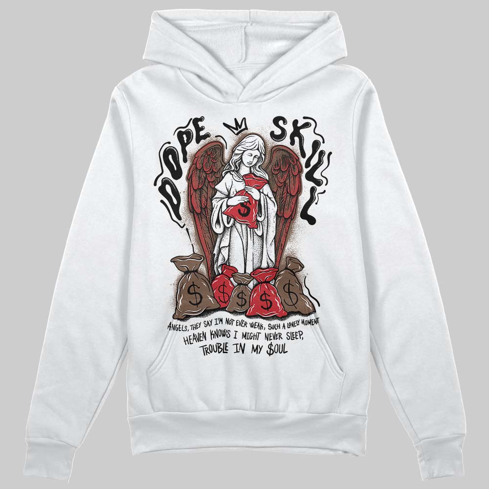 Olive 9s DopeSkill Hoodie Sweatshirt Angels Graphic
