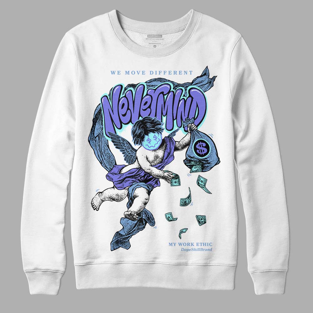 University Blue Collection DopeSkill Sweatshirt Nevermind Graphic