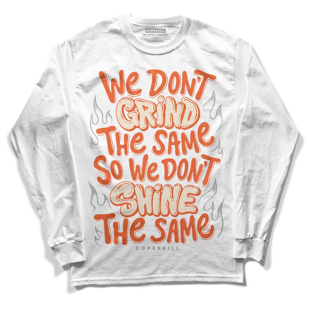 Georgia Peach 3s DopeSkill Long Sleeve T-Shirt Grind Shine Graphic