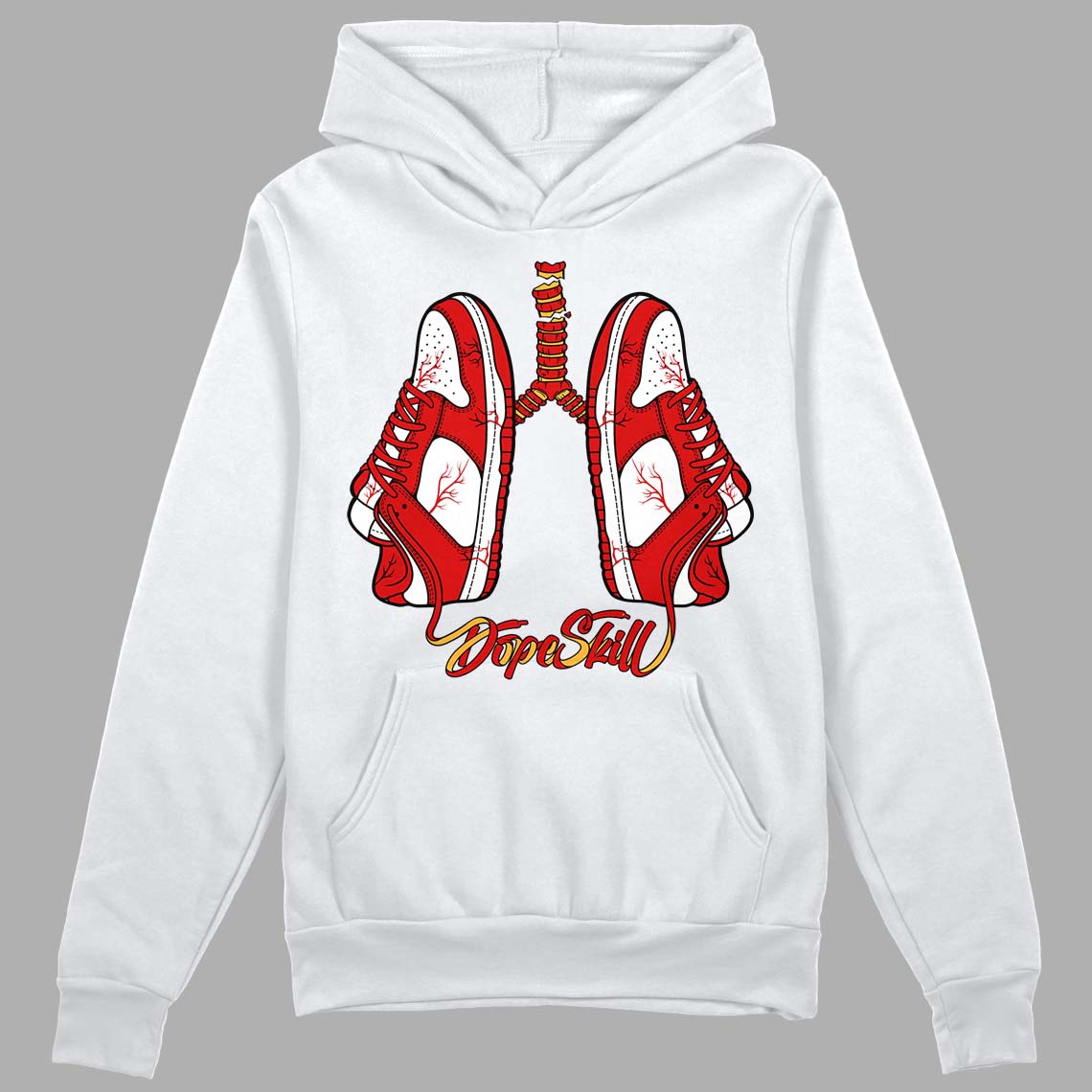 Dunk Low Gym Red DopeSkill Hoodie Sweatshirt Breathe Graphic