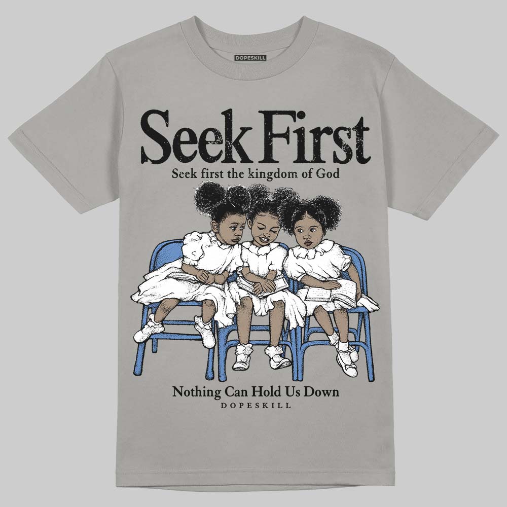 Grey Collection DopeSkill T-Shirt New Seek First Graphic