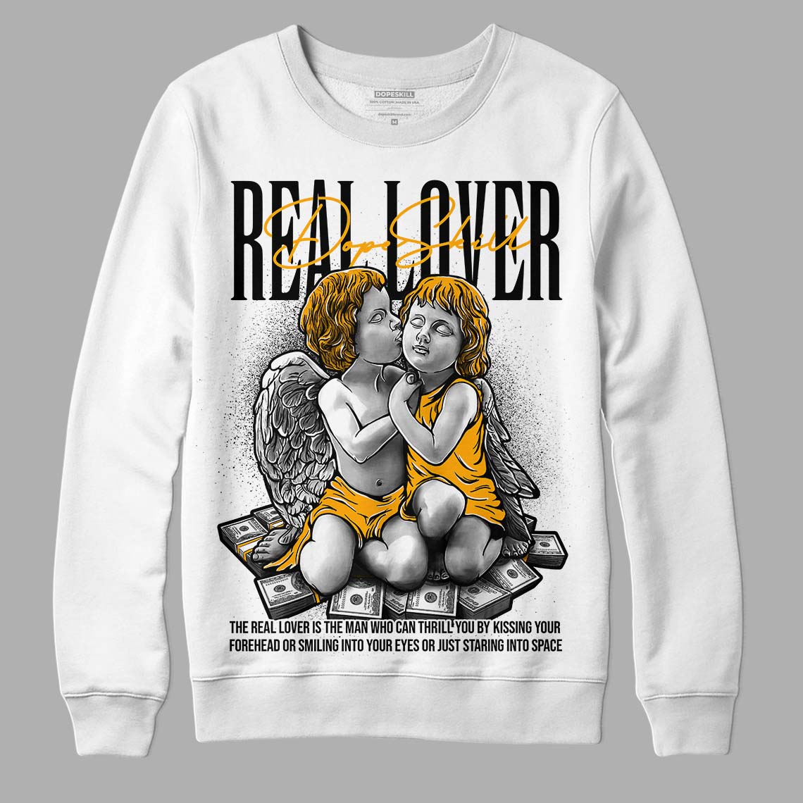Black Taxi 12s DopeSkill Sweatshirt Real Lover Graphic
