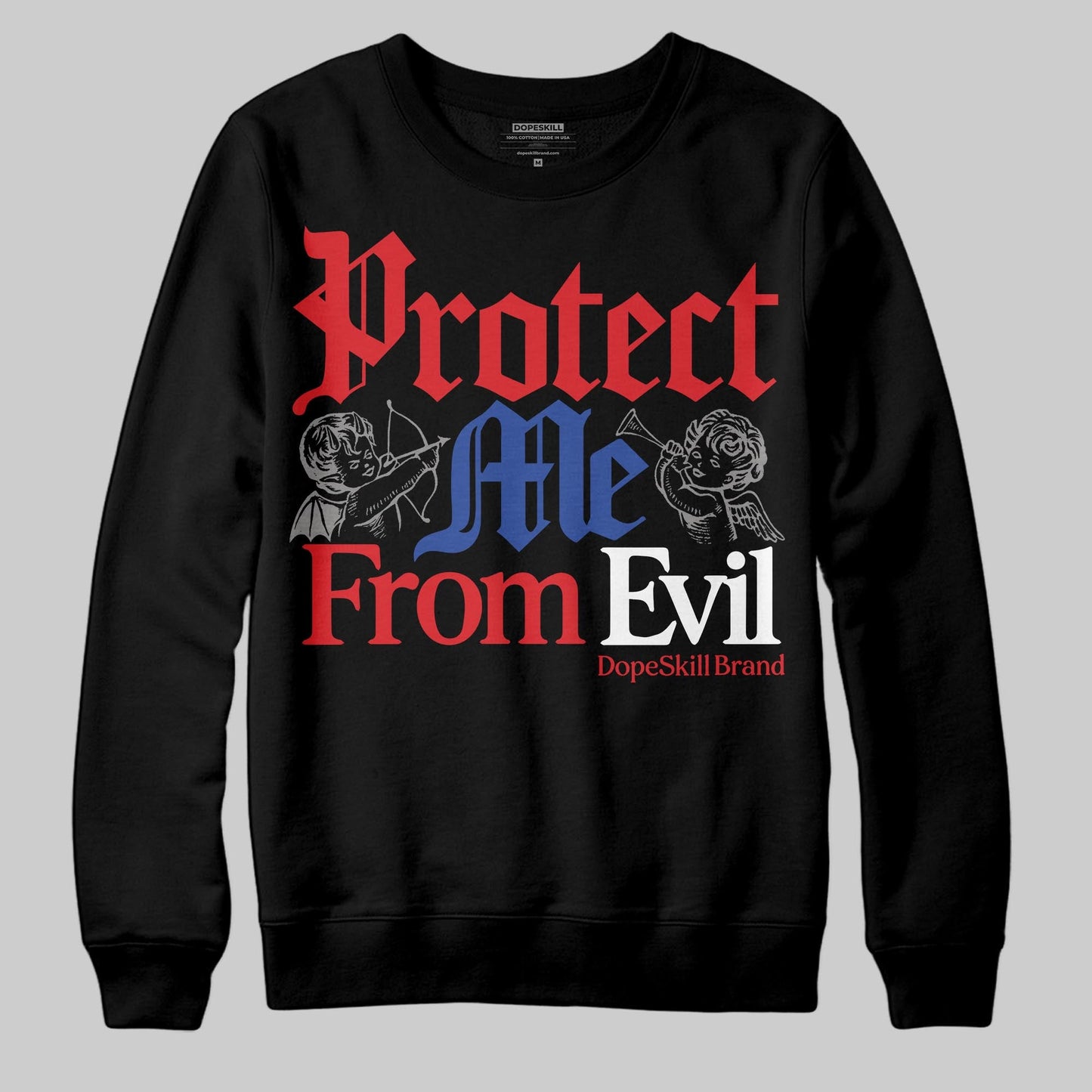 Seoul 2.0 3s DopeSkill Sweatshirt Protect Me From Evil Graphic