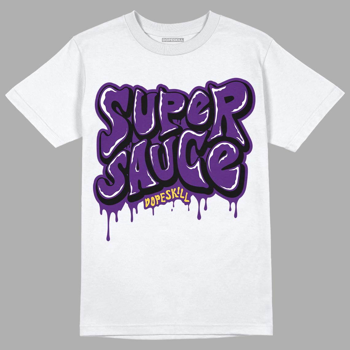 Field Purple 12s DopeSkill T-Shirt Super Sauce Graphic