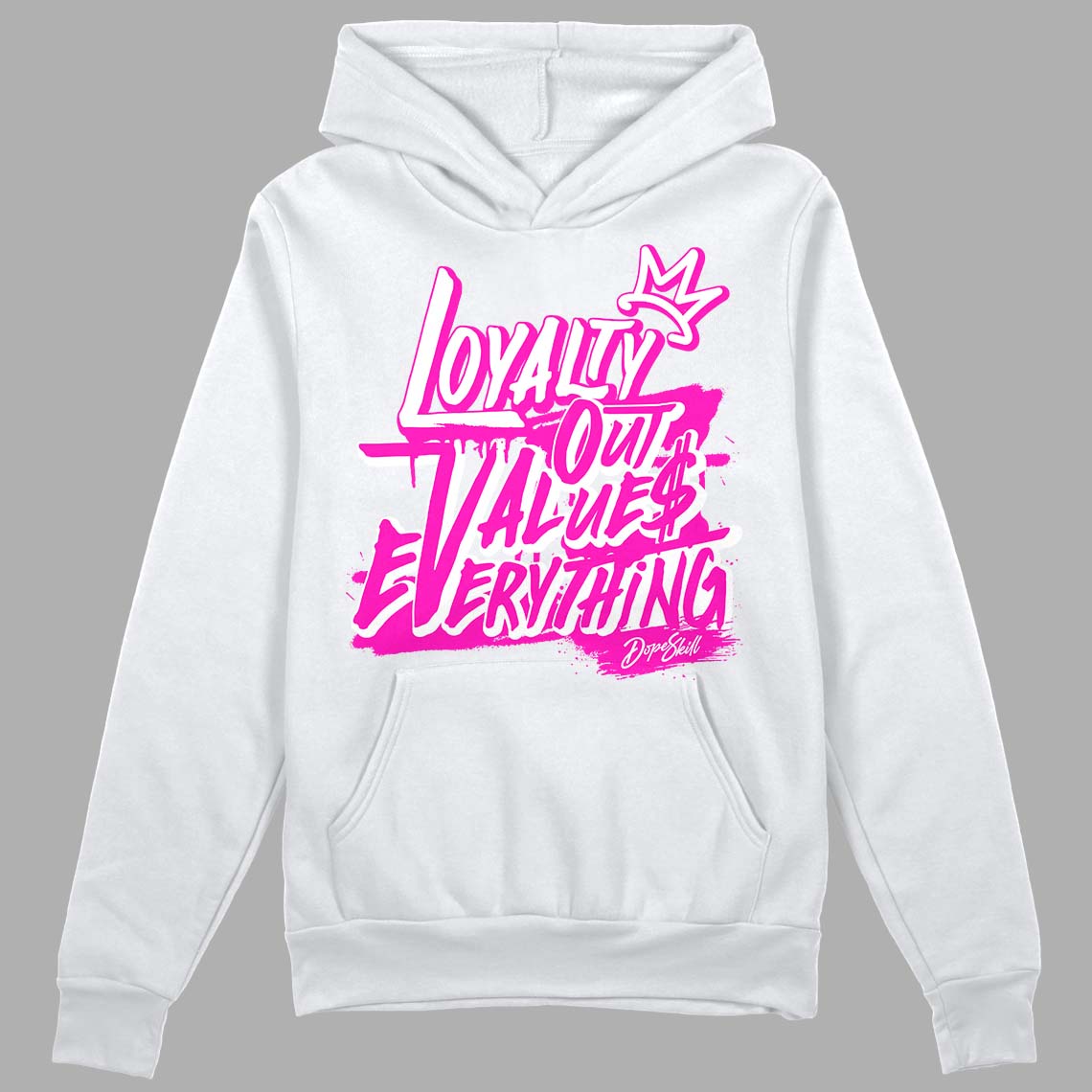 Dunk Low Active Fuchsia DopeSkill Hoodie Sweatshirt LOVE Graphic