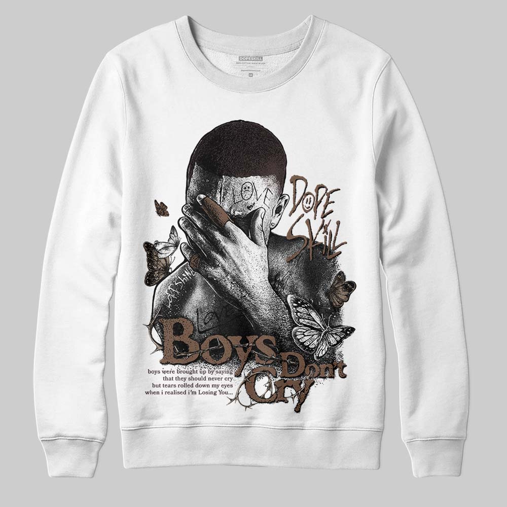 Baroque Brown 12s DopeSkill Sweatshirt Boys Don't Cry Graphic