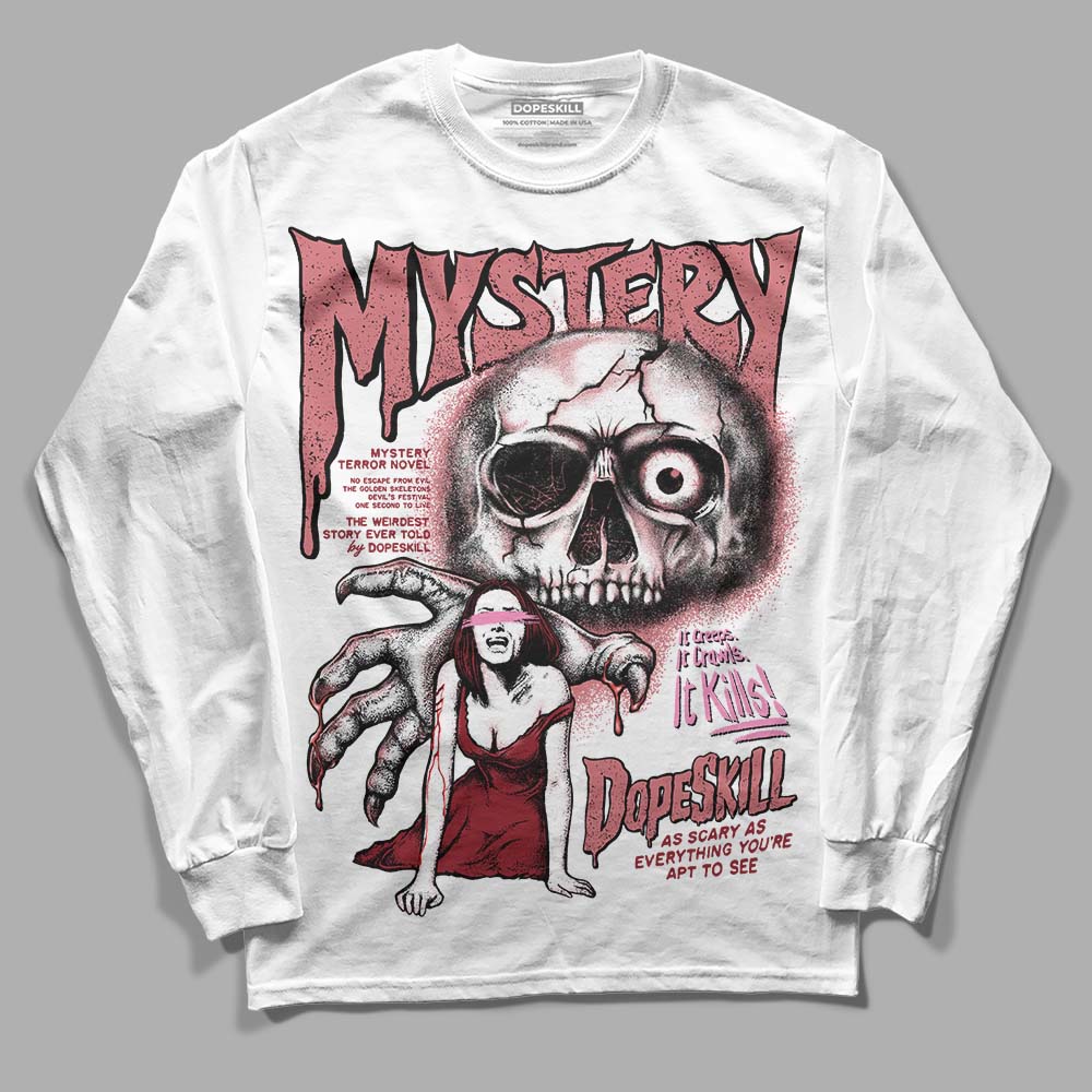 Valentine's Day Collection DopeSkill Long Sleeve T-Shirt Mystery Ghostly Grasp Graphic