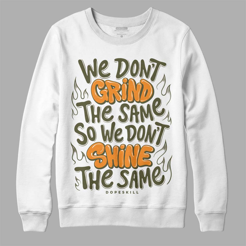 Olive 5s DopeSkill Sweatshirt Grind Shine Graphic
