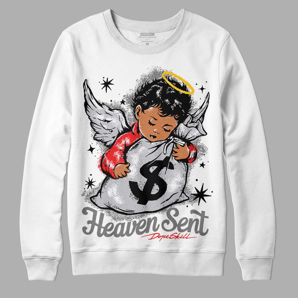 Grey Collection DopeSkill Sweatshirt Heaven Sent Graphic