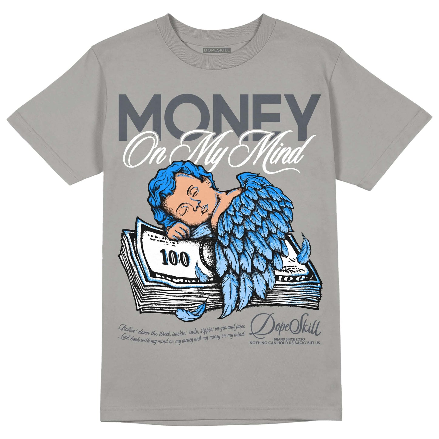 Cool Grey 11s DopeSkill Grey T-shirt MOMM Graphic