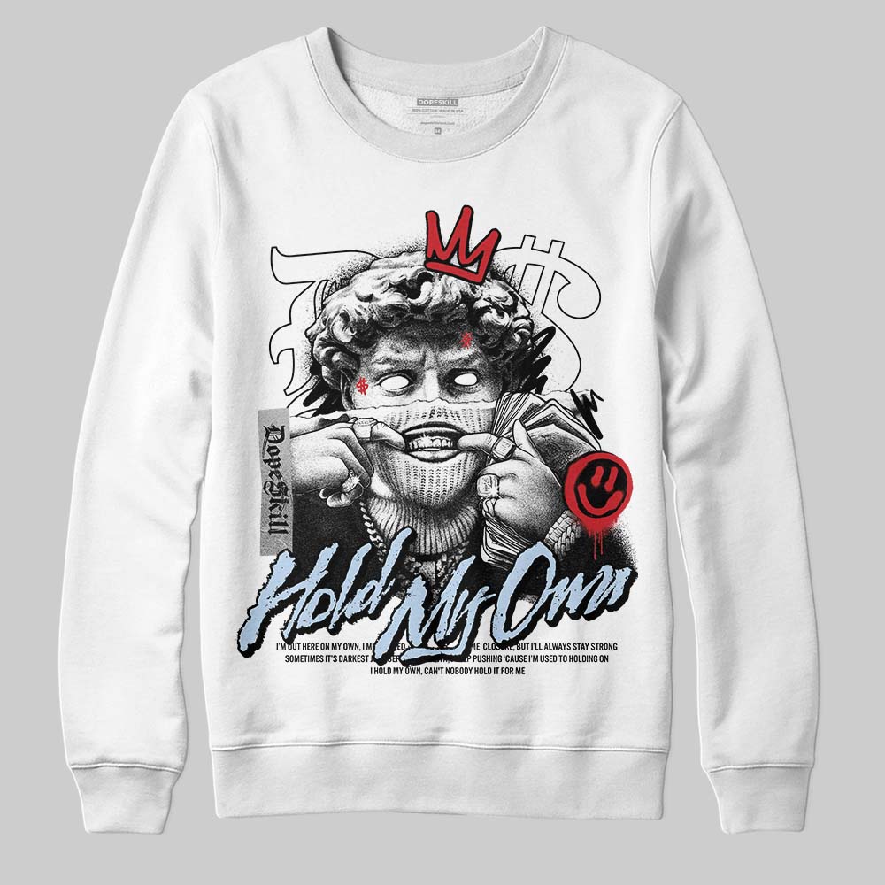 Black Metallic Reimagined 5s DopeSkill Sweatshirt In My Way Graphic