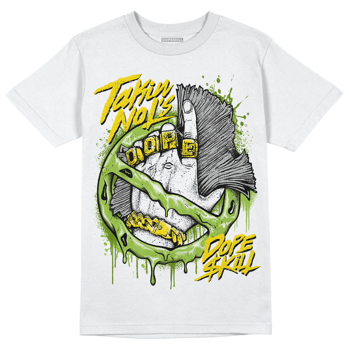 Dunk Low 'Chlorophyll' DopeSkill T-Shirt Takin No L's Graphic