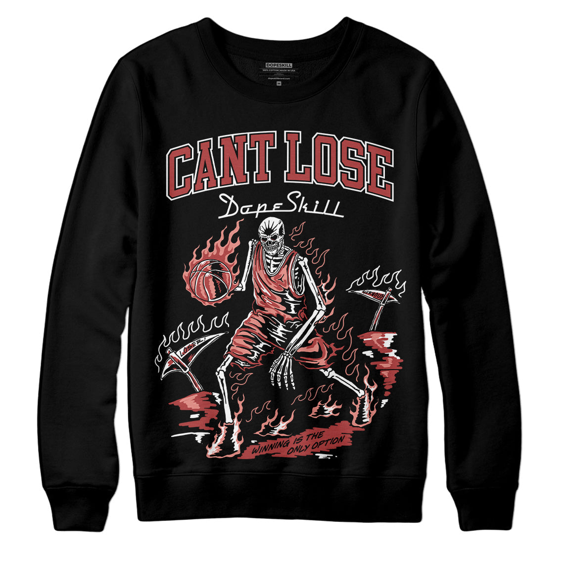 Dune Red 13s DopeSkill Sweatshirt Cant Lose Graphic