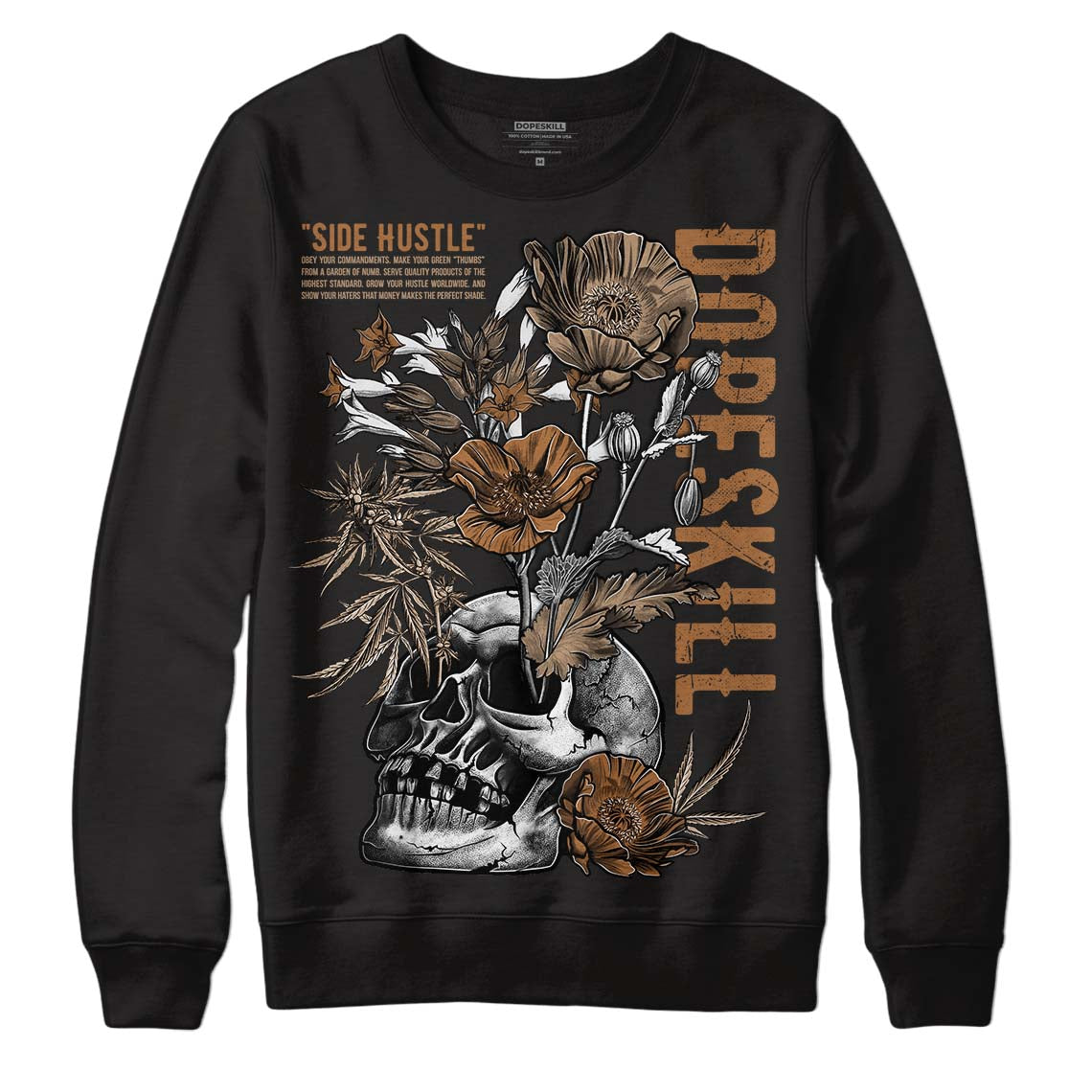 Palomino 3s DopeSkill Sweatshirt Side Hustle Graphic