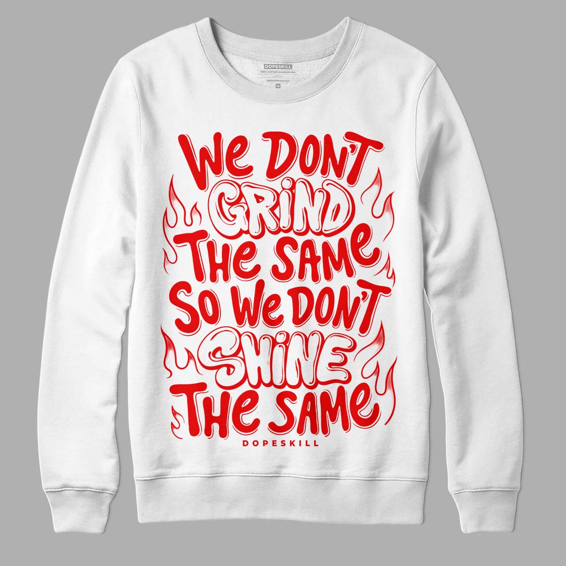 Cherry 11s DopeSkill Sweatshirt Grind Shine Graphic