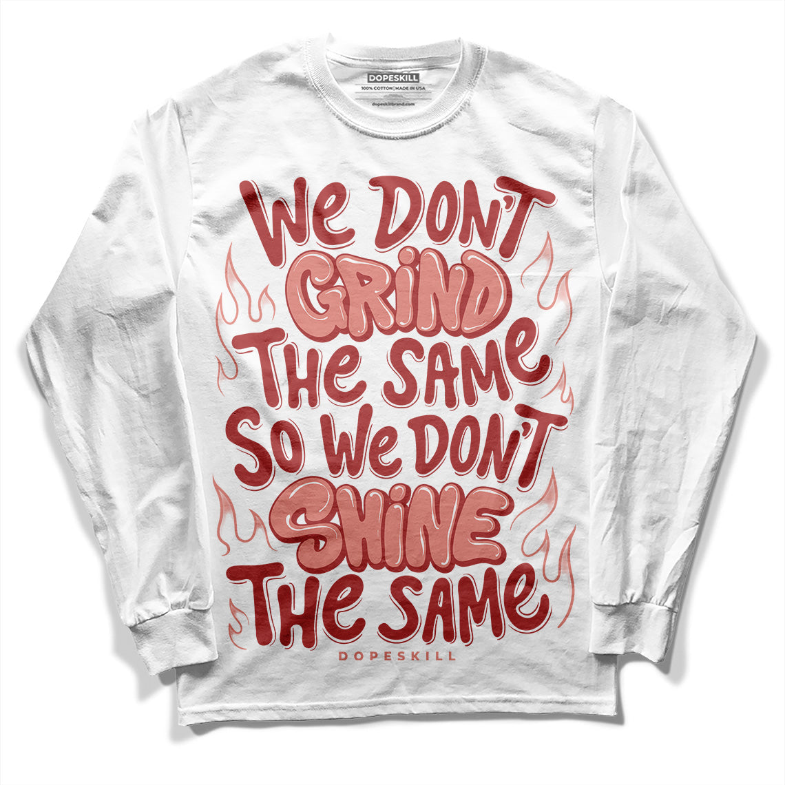Dune Red 13s DopeSkill Long Sleeve T-Shirt Grind Shine Graphic