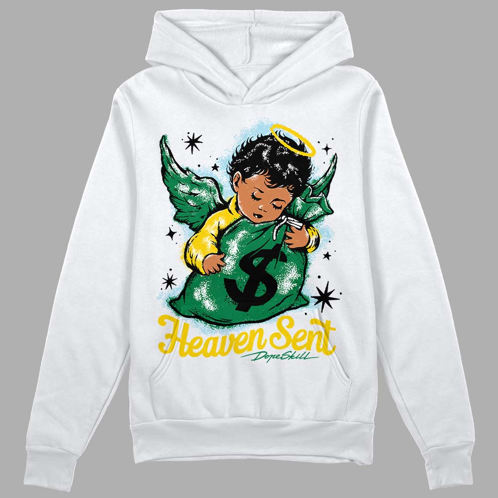 Lucky Green 5s DopeSkill Hoodie Sweatshirt Heaven Sent Graphic