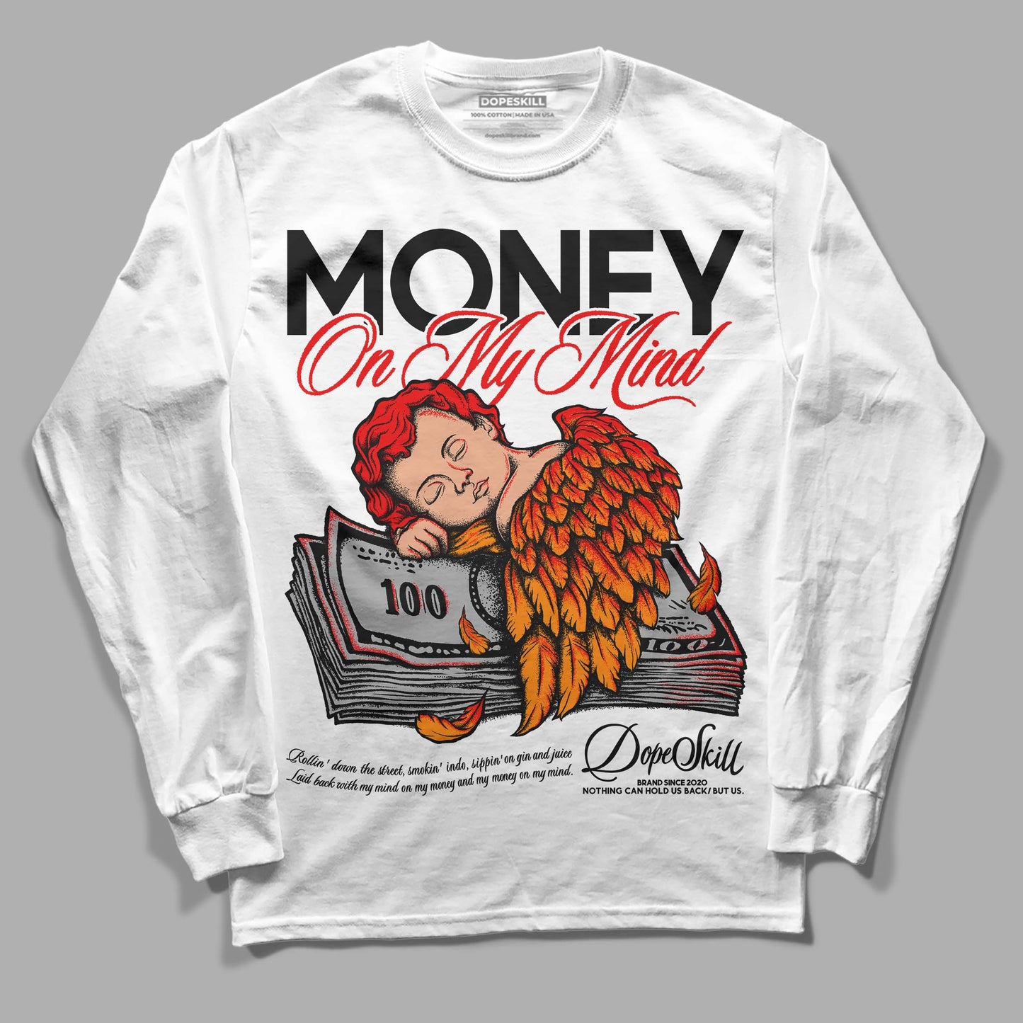 Dunk Low Panda White Black DopeSkill Long Sleeve T-Shirt MOMM Graphic