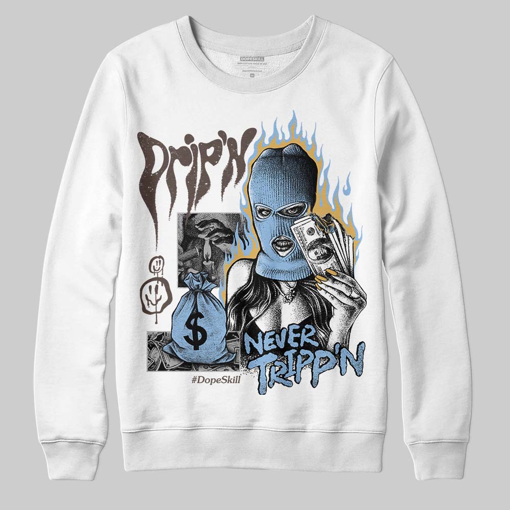 Handball Spezial Light Blue DopeSkill Sweatshirt Drip'n Never Tripp'n Graphic