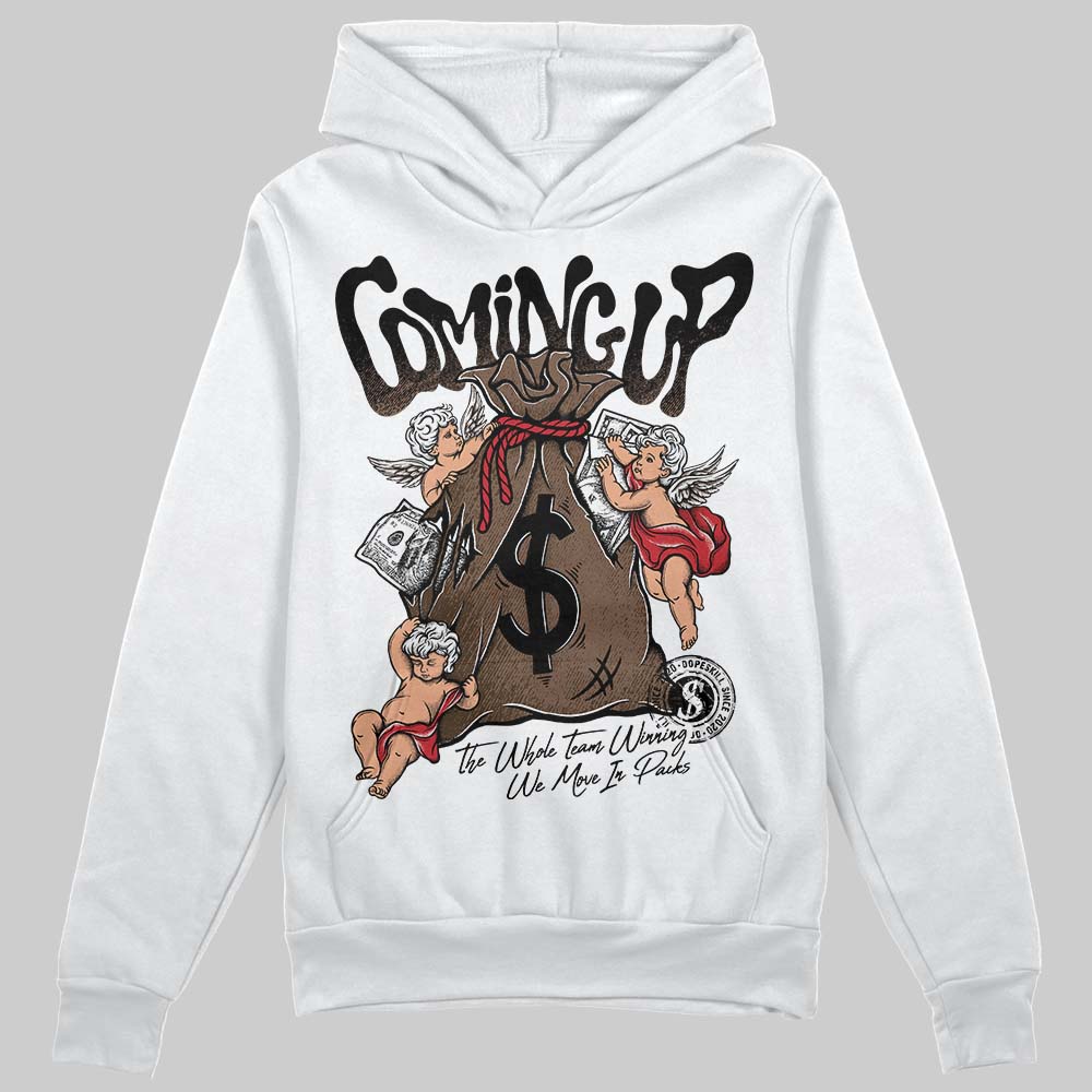 Olive 9s DopeSkill Hoodie Sweatshirt Money Bag Coming Up Graphic