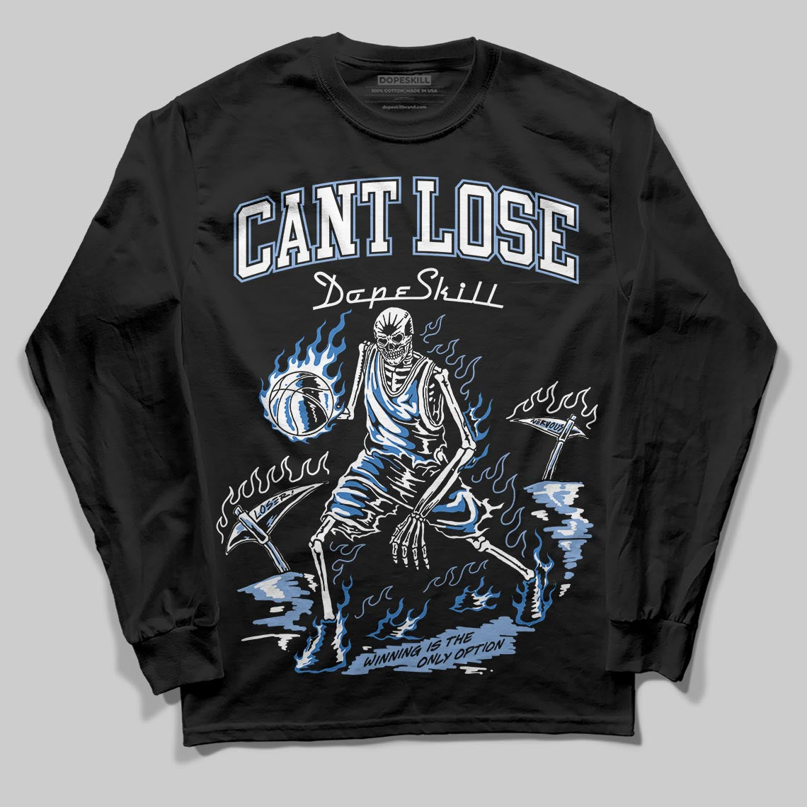 Forget Me Not 4s DopeSkill Long Sleeve T-Shirt Cant Lose Graphic