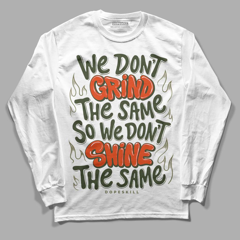Olive Collection DopeSkill Long Sleeve T-Shirt Grind Shine Graphic