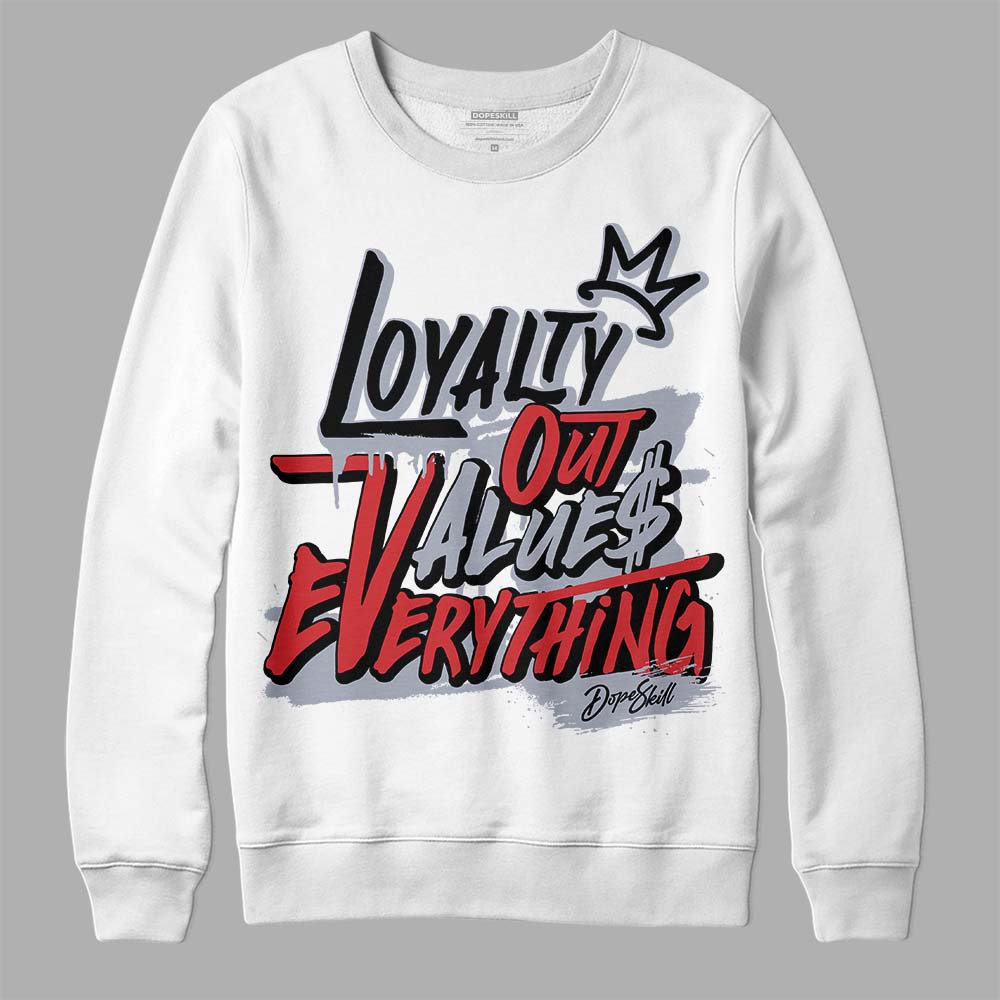 Bred Reimagined 4s DopeSkill Sweatshirt LOVE Graphic