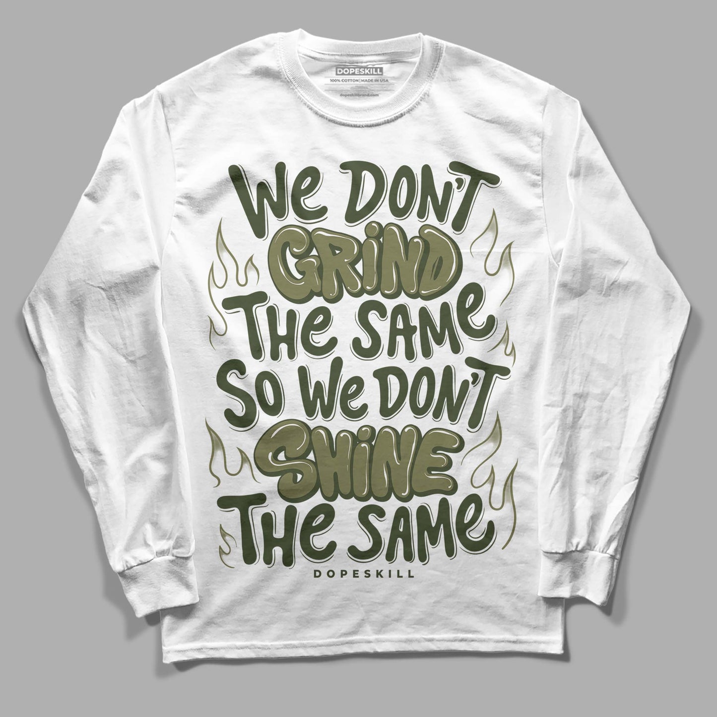 Craft Olive 4s DopeSkill Long Sleeve T-Shirt Grind Shine Graphic