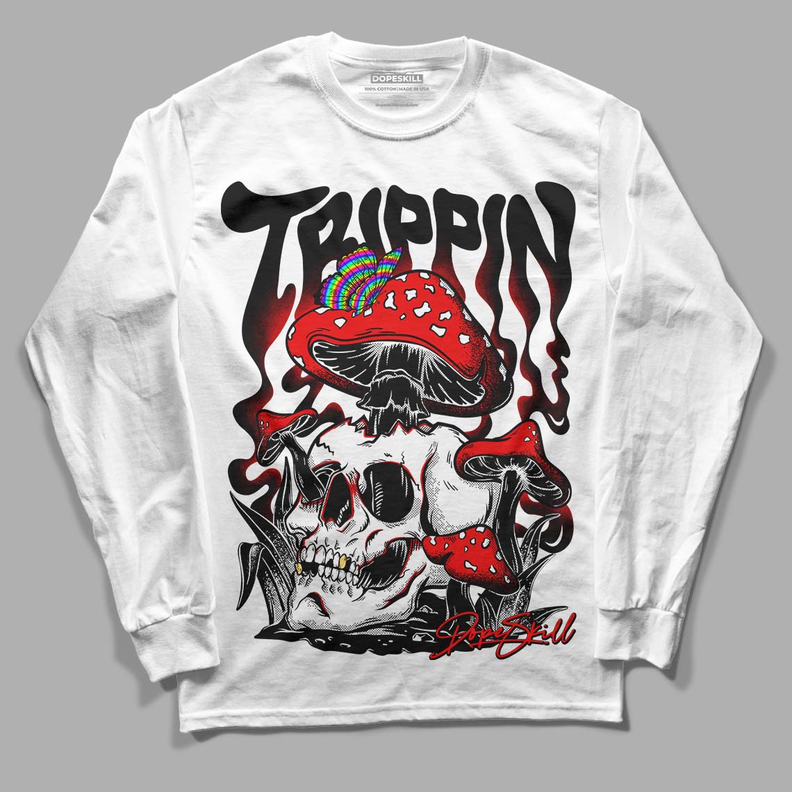 Dunk Low Panda White Black DopeSkill Long Sleeve T-Shirt Trippin Graphic