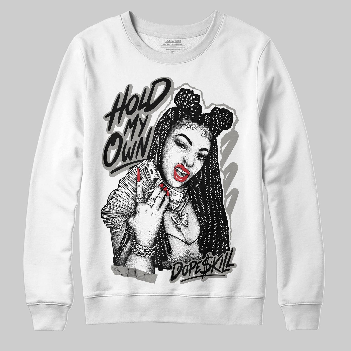 Pure Money 3s DopeSkill Sweatshirt New H.M.O Graphic
