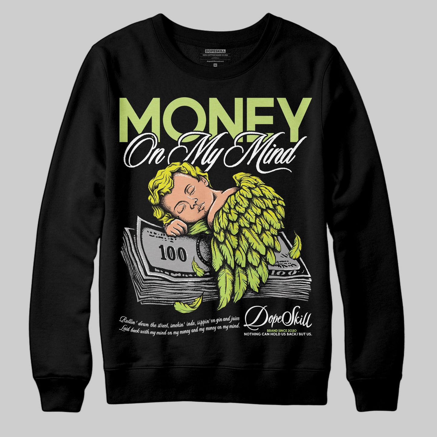Bright Cactus 13s DopeSkill Sweatshirt MOMM Graphic