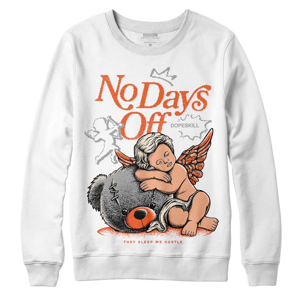 Georgia Peach 3s DopeSkill Sweatshirt New No Days Off Graphic