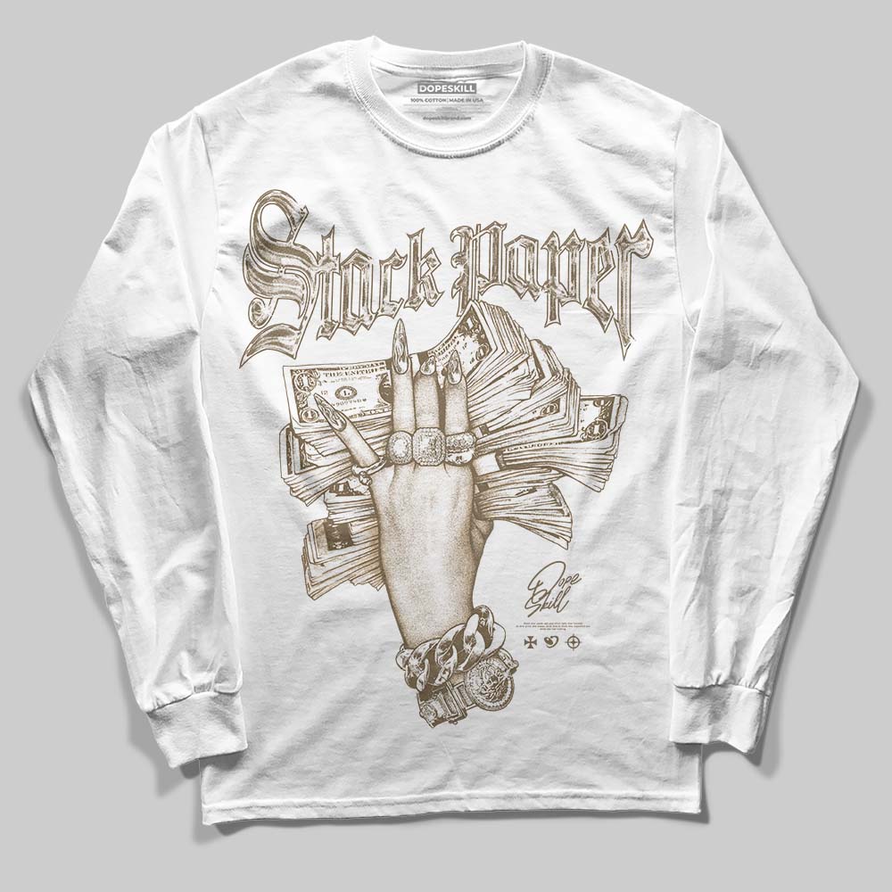 TAN Collection DopeSkill Long Sleeve T-Shirt Stack Paper Graphic