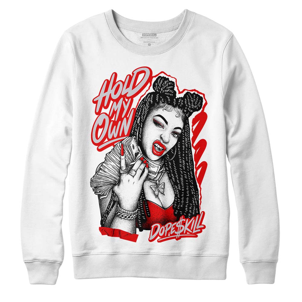 Red Cement 4S DopeSkill Sweatshirt New H.M.O Graphic