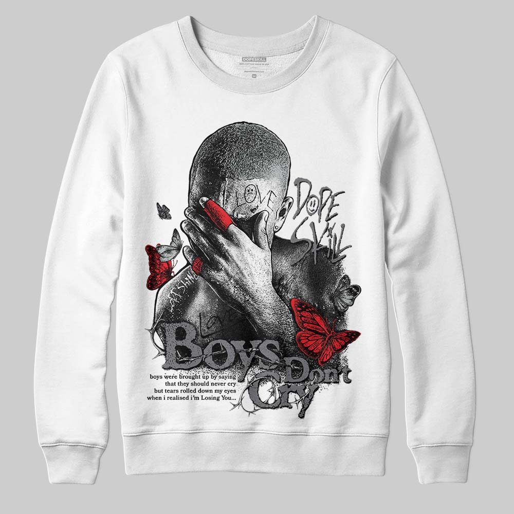 Fear 4s DopeSkill Sweatshirt Boys Don't Cry Graphic