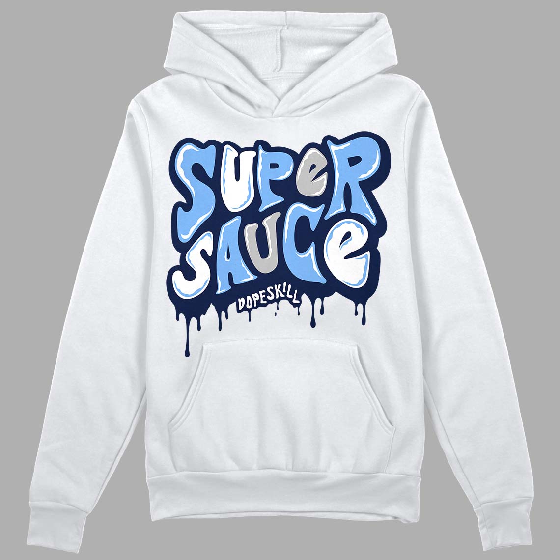 Midnight Navy 5s DopeSkill Hoodie Sweatshirt Super Sauce Graphic