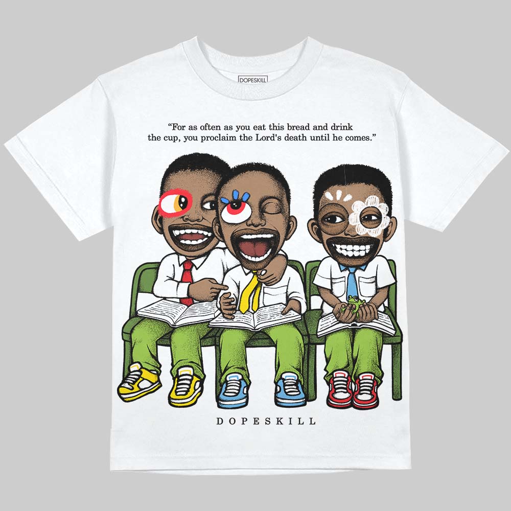 Dunk 'Chlorophyll' DopeSkill Oversize Print T-Shirt First Sunday Graphic