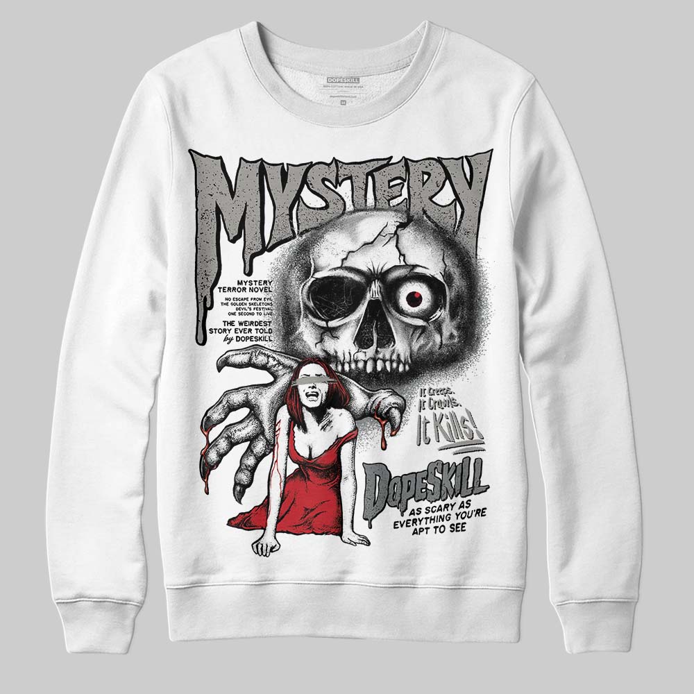 Cool Grey 9s DopeSkill Sweatshirt Mystery Ghostly Grasp Graphic