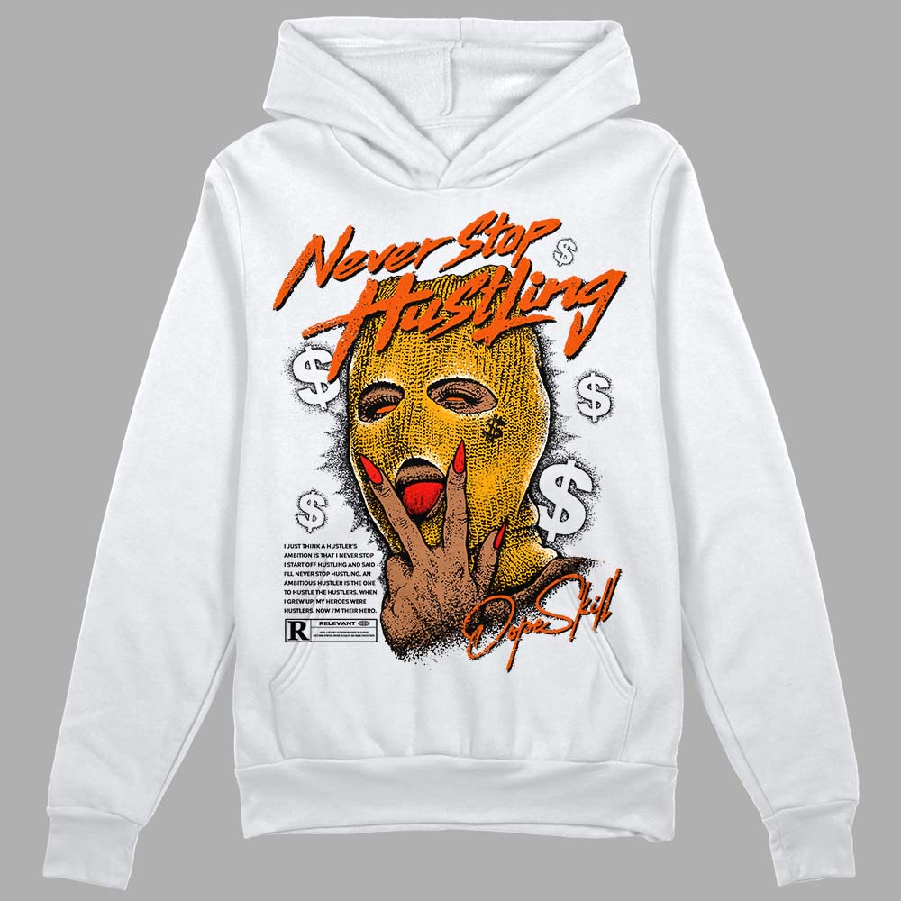 Black Taxi 12s DopeSkill Hoodie Sweatshirt Never Stop Hustling Graphic