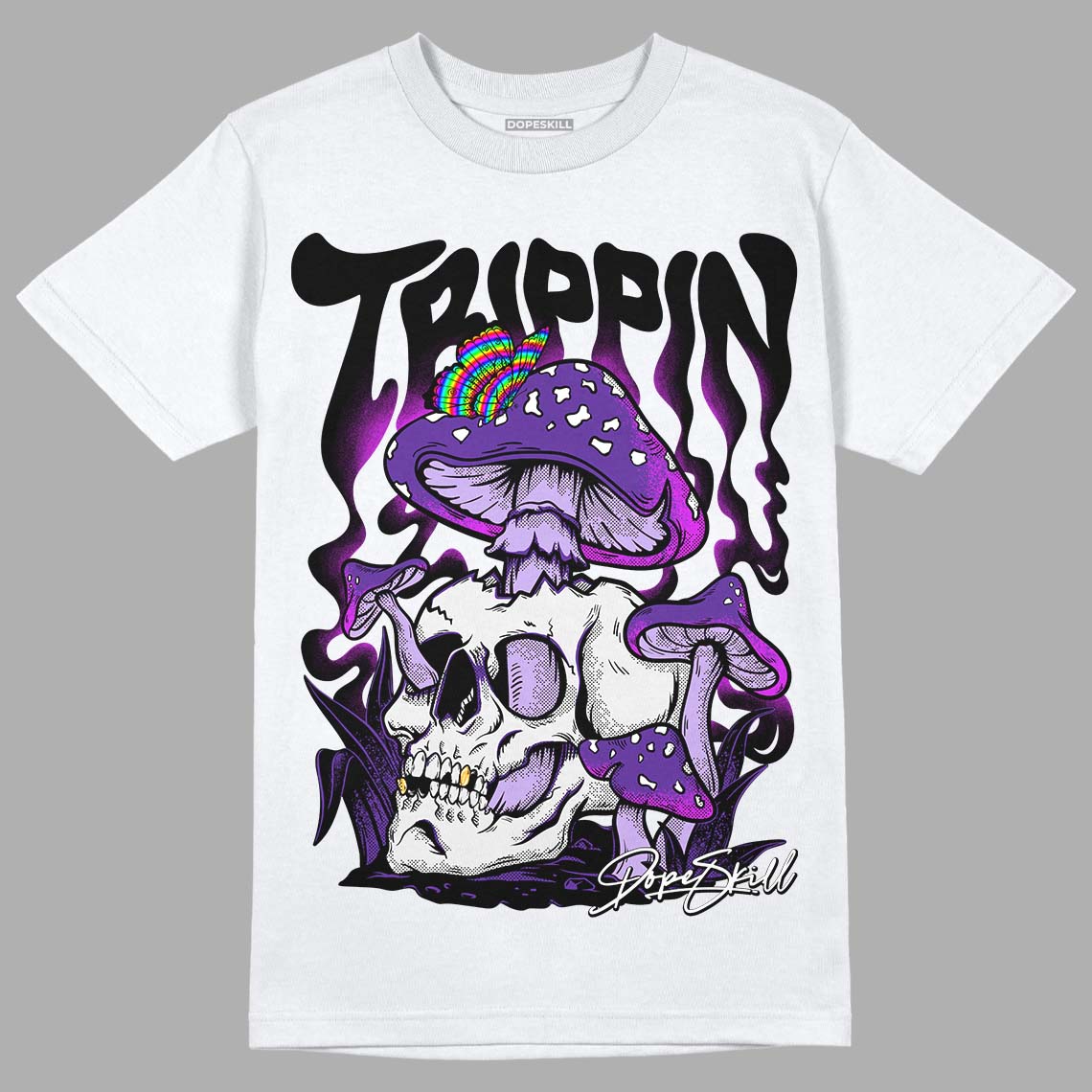 Court Purple 13s DopeSkill T-Shirt Trippin Graphic