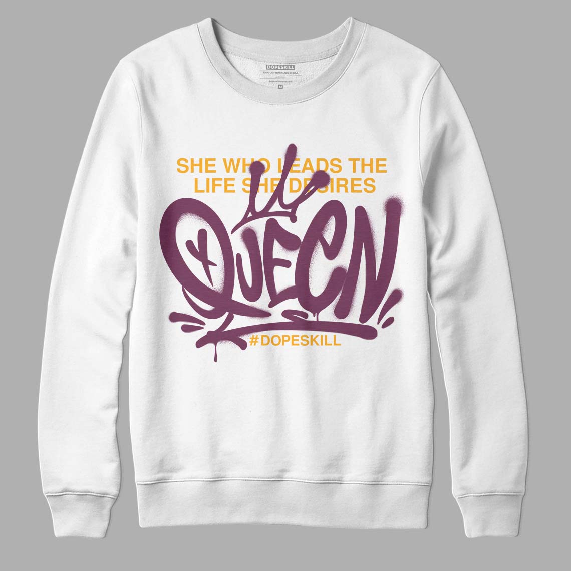 Brotherhood 1s High OG DopeSkill Sweatshirt Queen Graphic