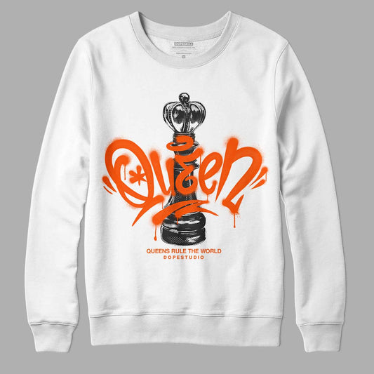 Orange Milk DopeSkill Sweatshirt Queen Chess Graphic