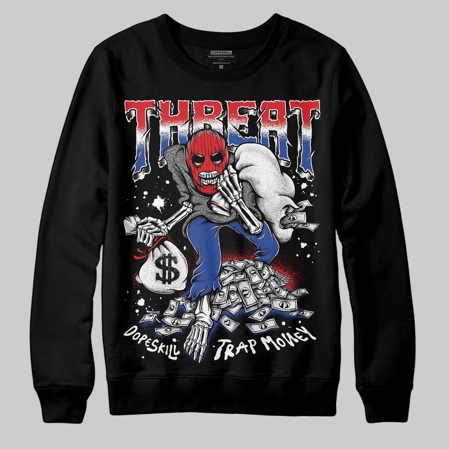 Seoul 2.0 3s DopeSkill Sweatshirt Threat Graphic