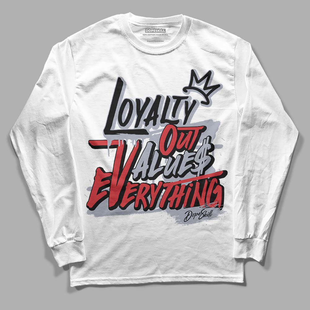 Bred Reimagined 4s DopeSkill Long Sleeve T-Shirt LOVE Graphic