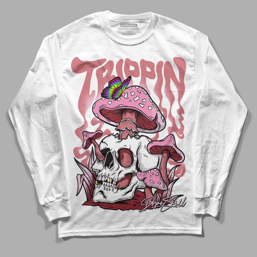 Valentine's Day Collection DopeSkill Long Sleeve T-Shirt Trippin Graphic