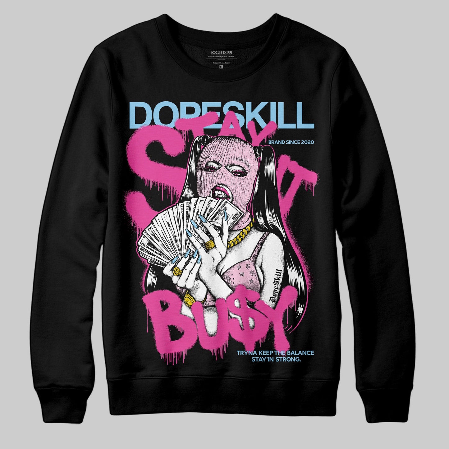 Doernbecher 6s DopeSkill Sweatshirt Stay It Busy Graphic
