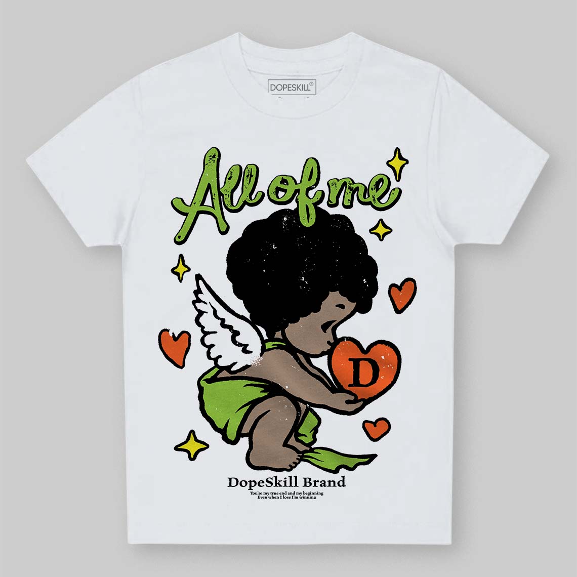 Neon Green Collection DopeSkill Toddler Kids T-shirt All Of Me Graphic