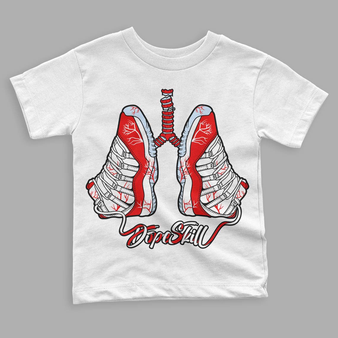 Cherry 11s  DopeSkill Toddler Kids T-shirt Breathe Graphic