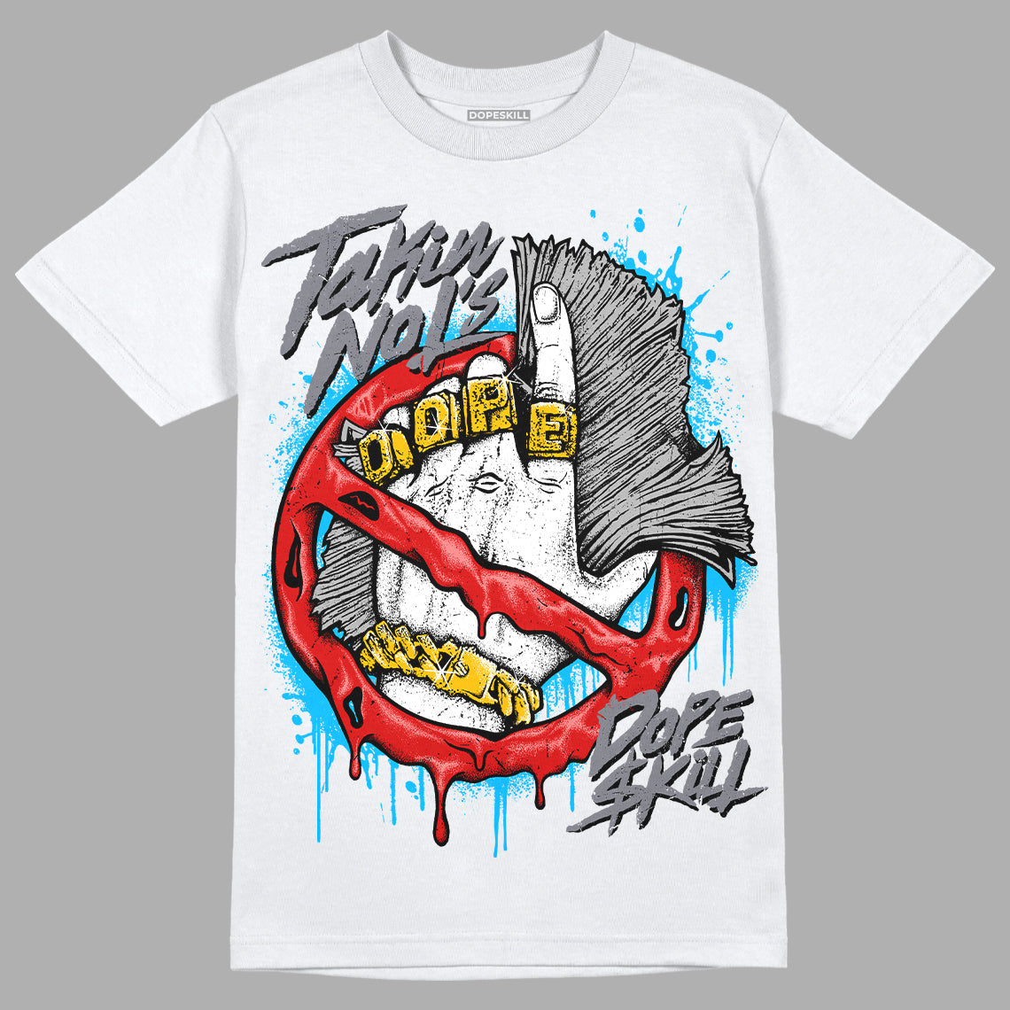 Gym Red 9s DopeSkill T-Shirt Takin No L's Graphic