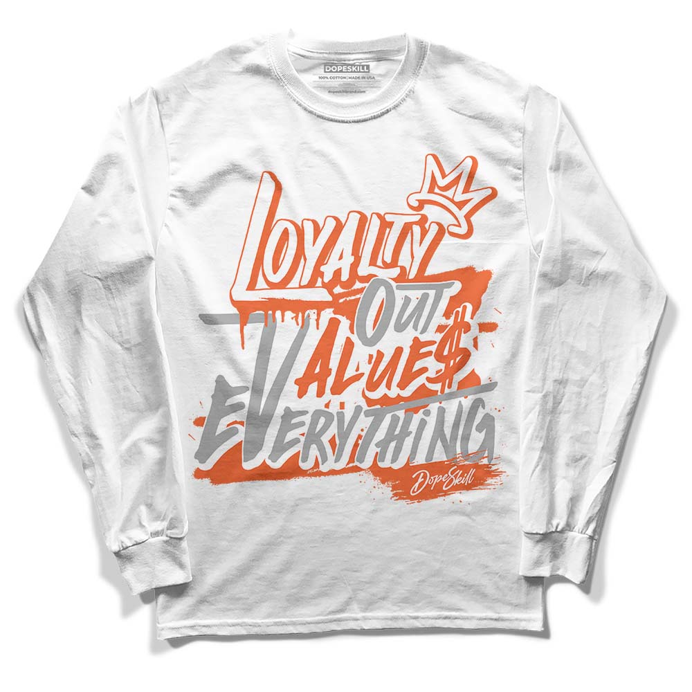 Georgia Peach 3s DopeSkill Long Sleeve T-Shirt LOVE Graphic